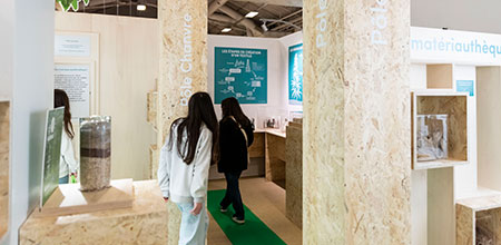 Visiteurs à l'exposition Agri'Expo