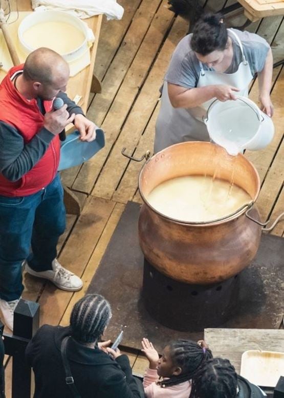 conception du fromage