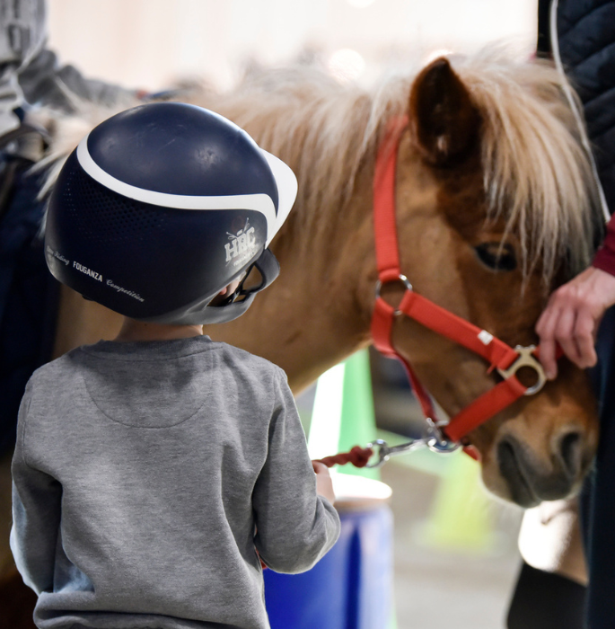initiation des enfants au poney