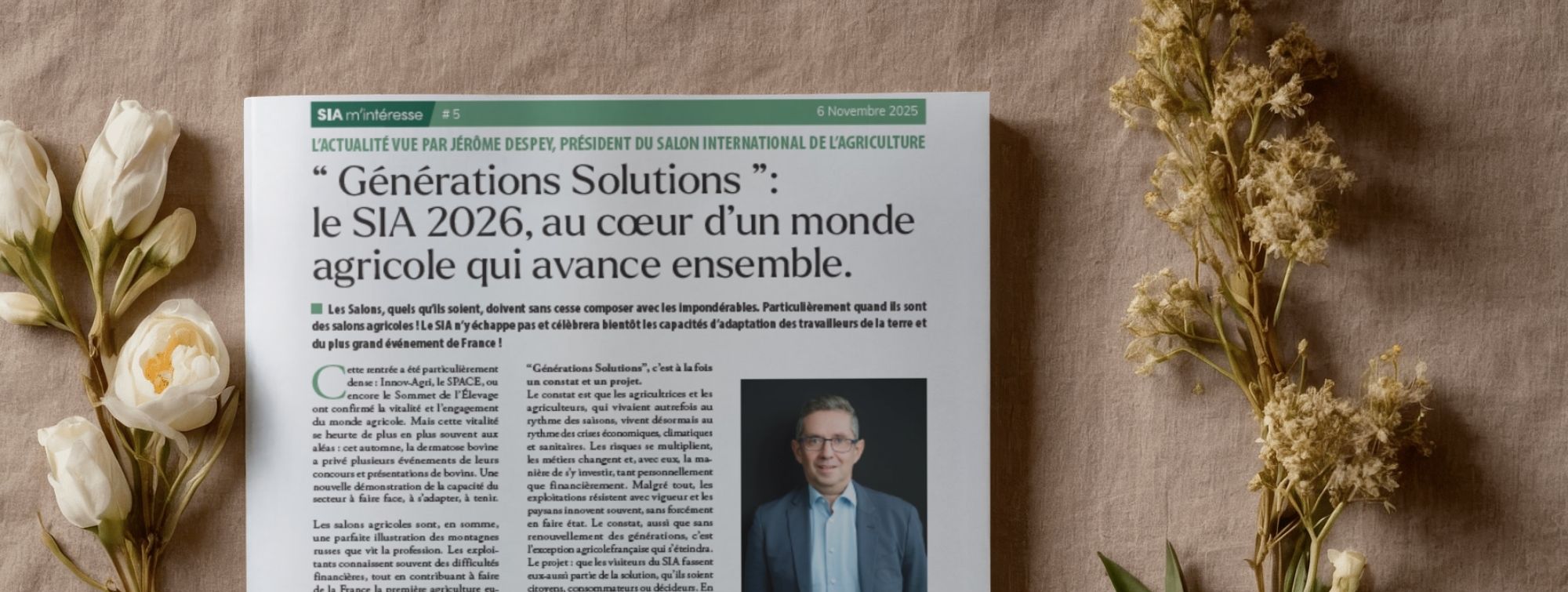 New press release of the SIA2026