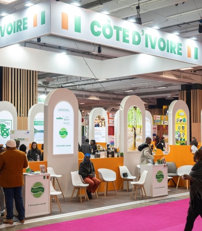 cote d'ivoire stand