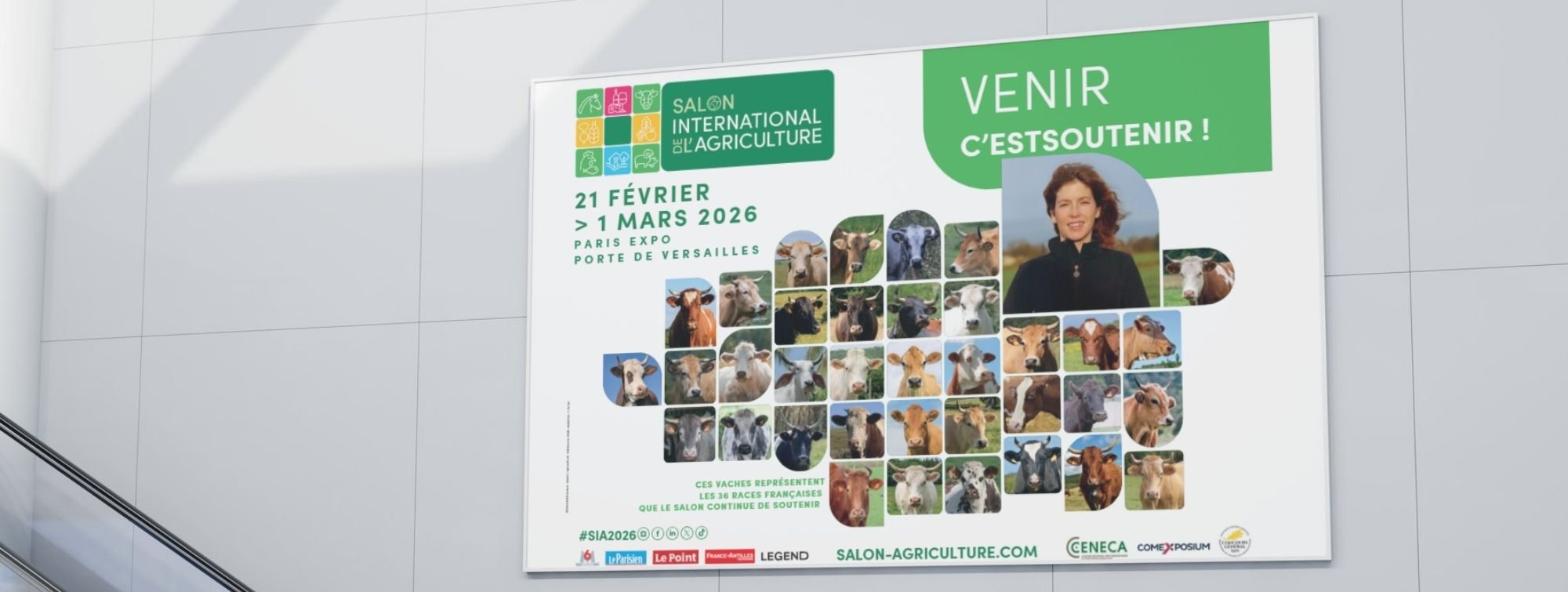 the horizontal version of the poster on a wall