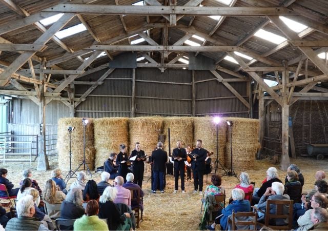 concert in a farm