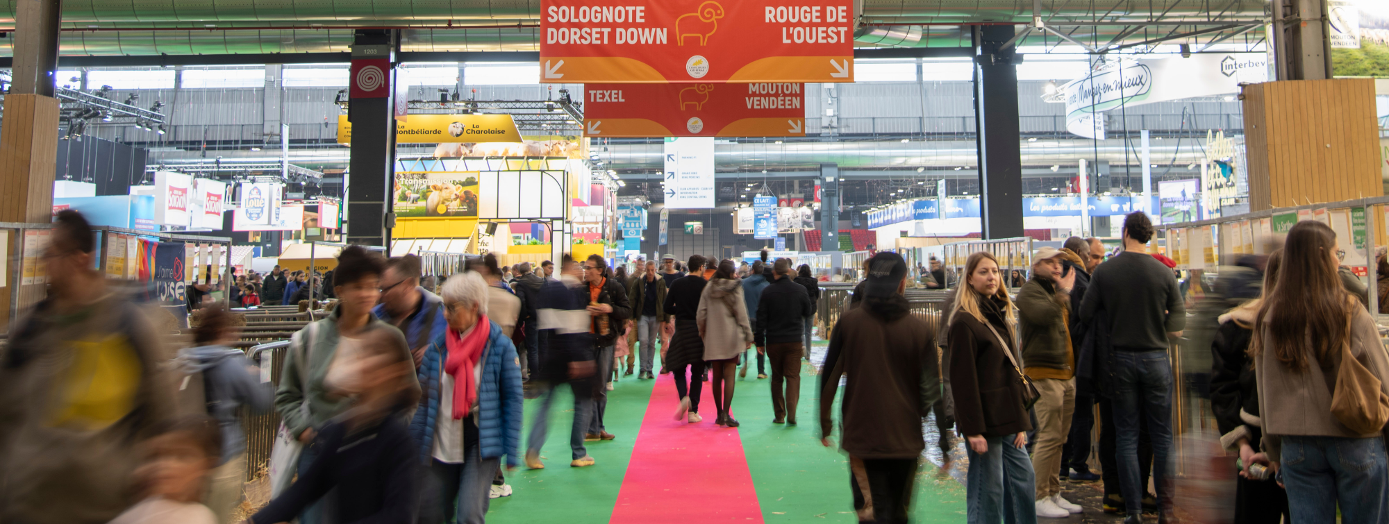 Hall of the Paris International Agricultural Show