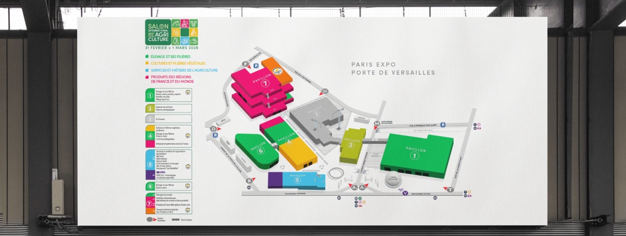 Plan du Salon 2026