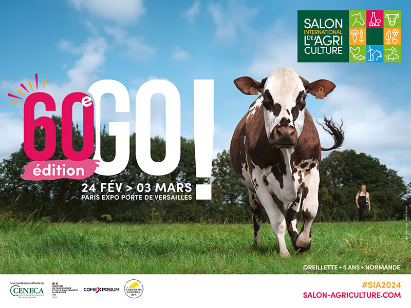 Affiche des 60 ans du SIA en 2024