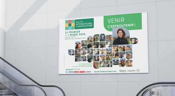 affiche du sia sur un mur