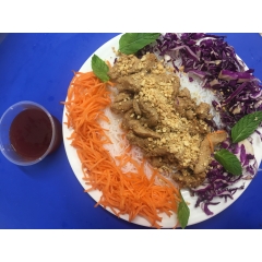 Salade thaï au poisson