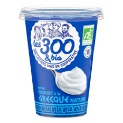 Yaourt à la grecque - Yaourt à la grecque fabriqué à partir de lait entier 100% français et d’une touche de crème. Format 450g.
Sa texture crémeuse et son pot maxi format fait de lui l'atout incontournable des desserts généreux !