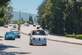 Photo voiture autonome google