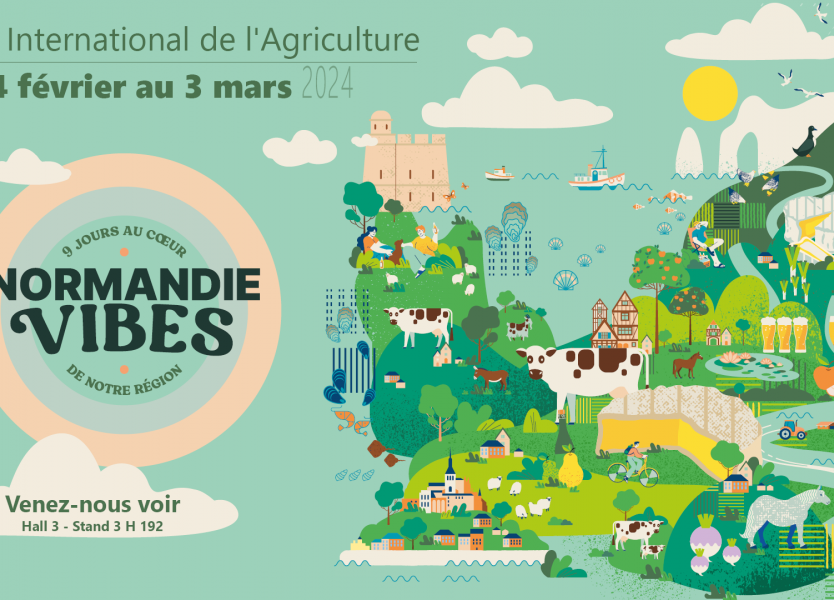 La région Normandie vous donne rendez-vous au Salon International de l'Agriculture